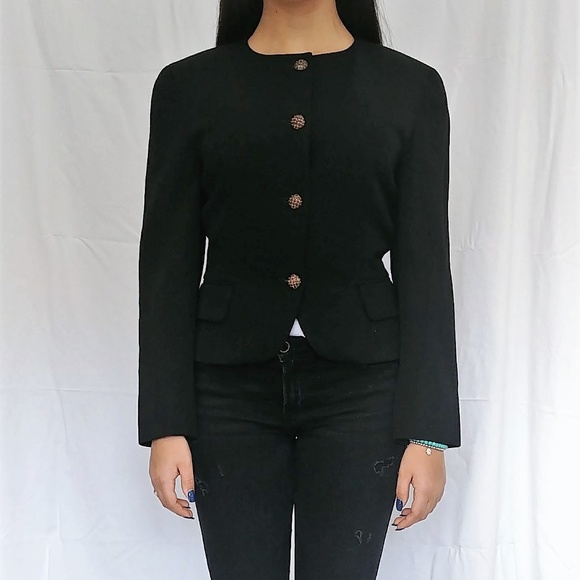 VINTAGE DIOR CLASSIC BLAZER SIZE 4US - Picture 2 of 8